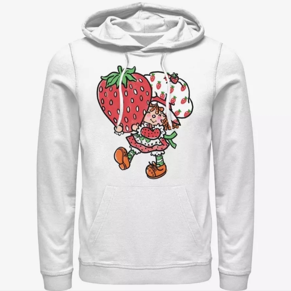 NWOT Strawberry 🍓 Shortcake hoodie - Oversized